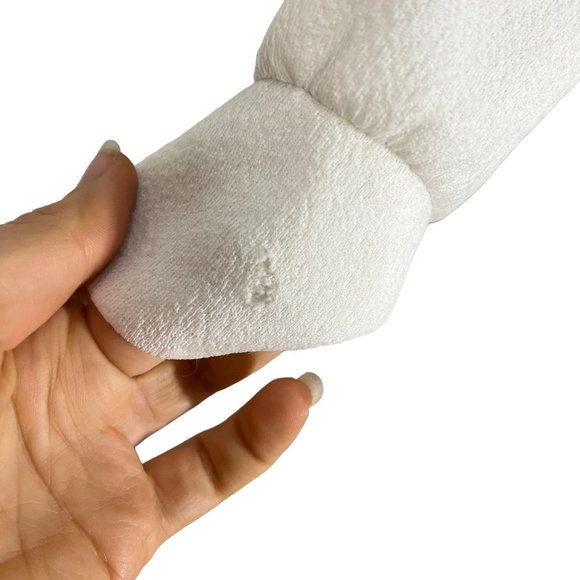 Vintage 60s Blue White Gingham Pattern Long Sleeve Full Length Dress Large - Picture 4 of 11